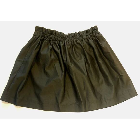 Zara Woman Gray Paperbag Mini Skirt Pull-On Elastic Waist Casual Skirt Size XS - Picture 7 of 7